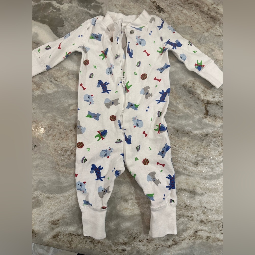 Hanna andersson doggie onesie